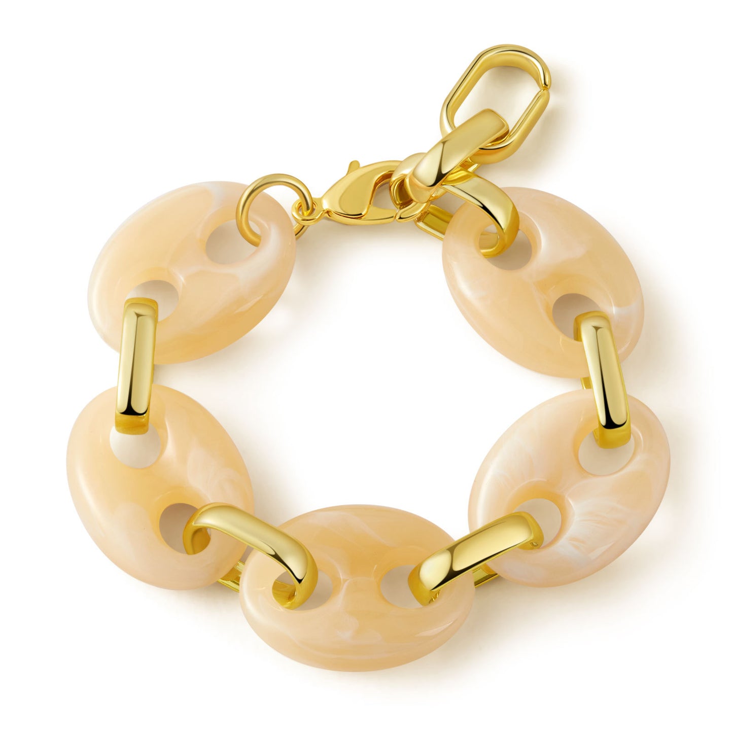 Women's Fashion Personalized Resin Pig Nose Bracelet