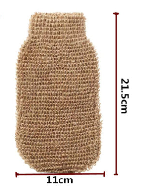 Natural Luffa Jute Ramie Back Rub Bath Towel