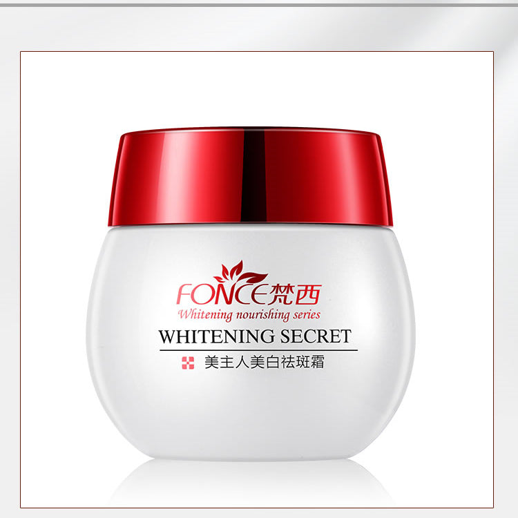 Whitening and diminishing spots moisturizing cream