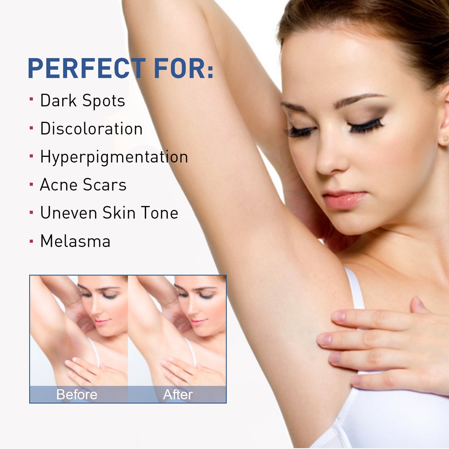 Body Whitening Cream Fade Underarm Dull Skin Beauty Cream
