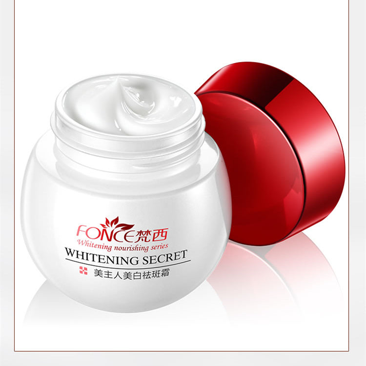 Whitening and diminishing spots moisturizing cream
