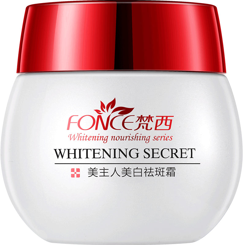 Whitening and diminishing spots moisturizing cream