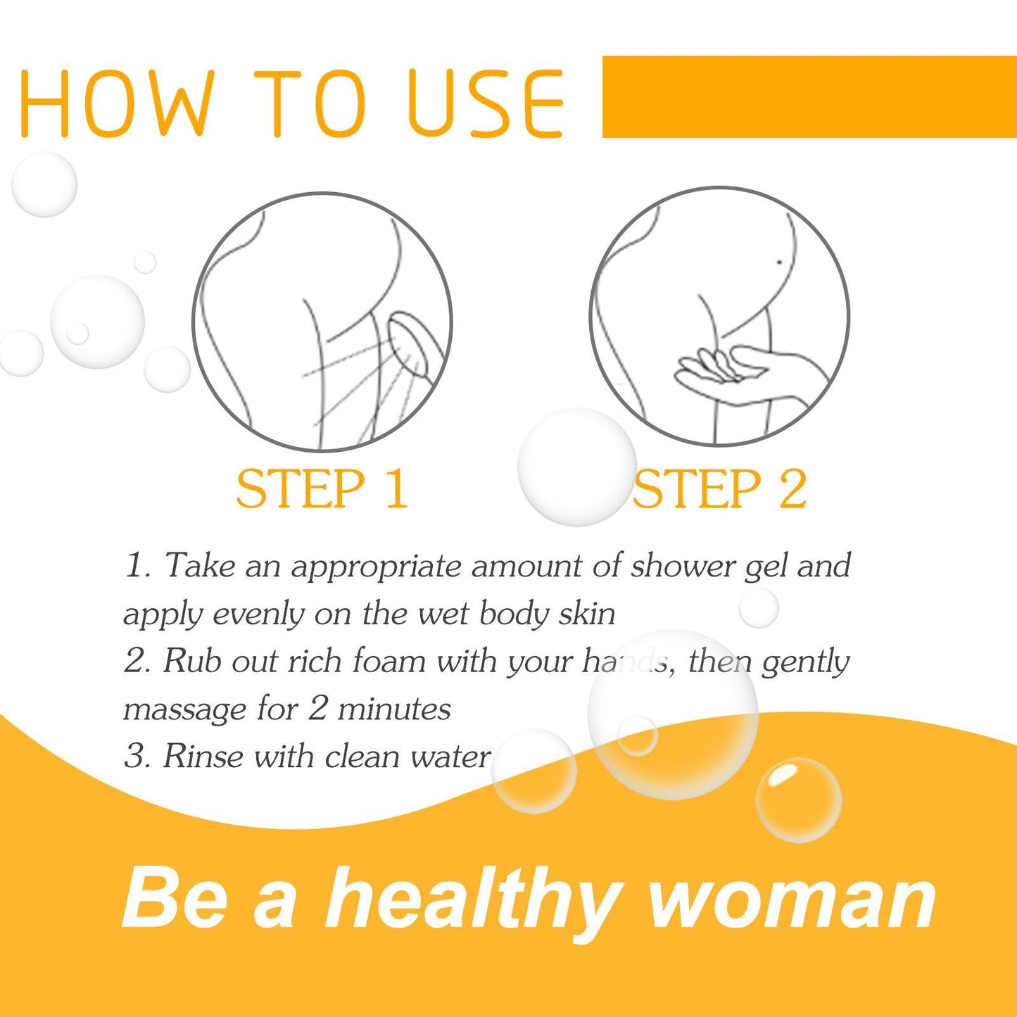 Ilehoi Sunflower Oil Female Wash Body Cleansing Oil Control Moisturizing Long-lasting Fragrance Shower Gel