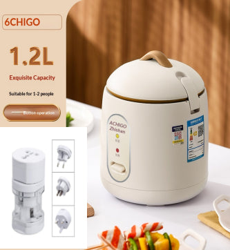 Applicable Mini Rice Cooker Dormitory Low Power - Non-stick Inner Pot Rice Cooker Gift