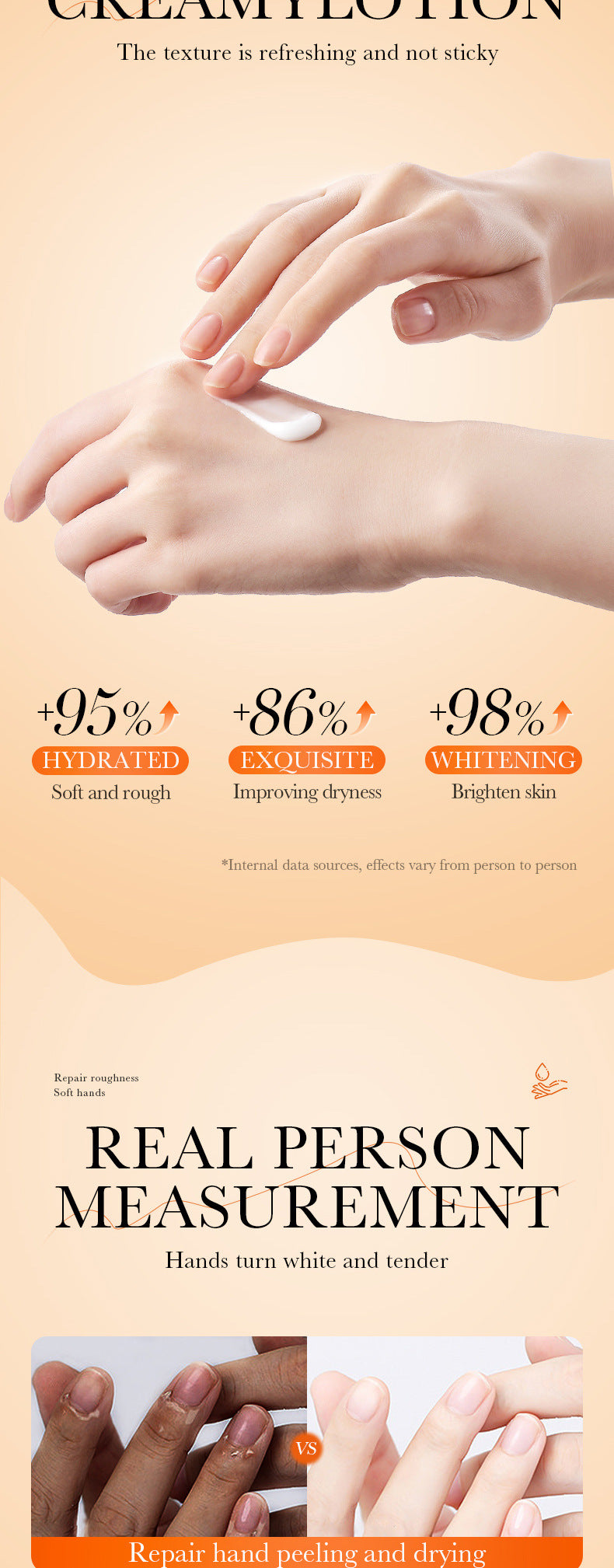 Whitening And Moisturizing Hand Anti-chapping Hand Cream